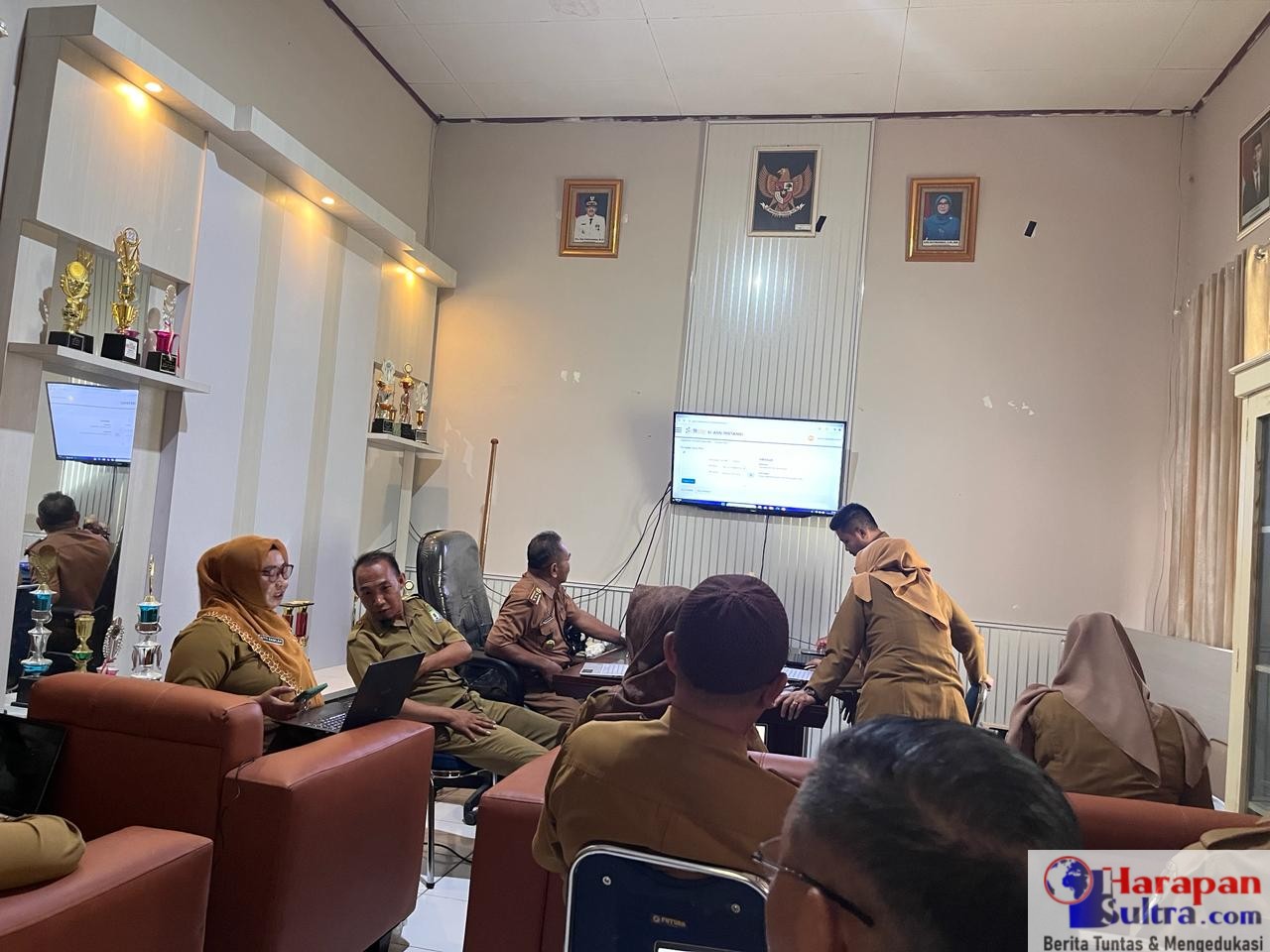 Suasana Sosialisasi aplikasi e-KINERJA
