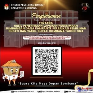 LADK Pilkada Bombana 2024 Tahap Perbaikan LADK Pilkada Bombana 2024 Tahap Perbaikan
