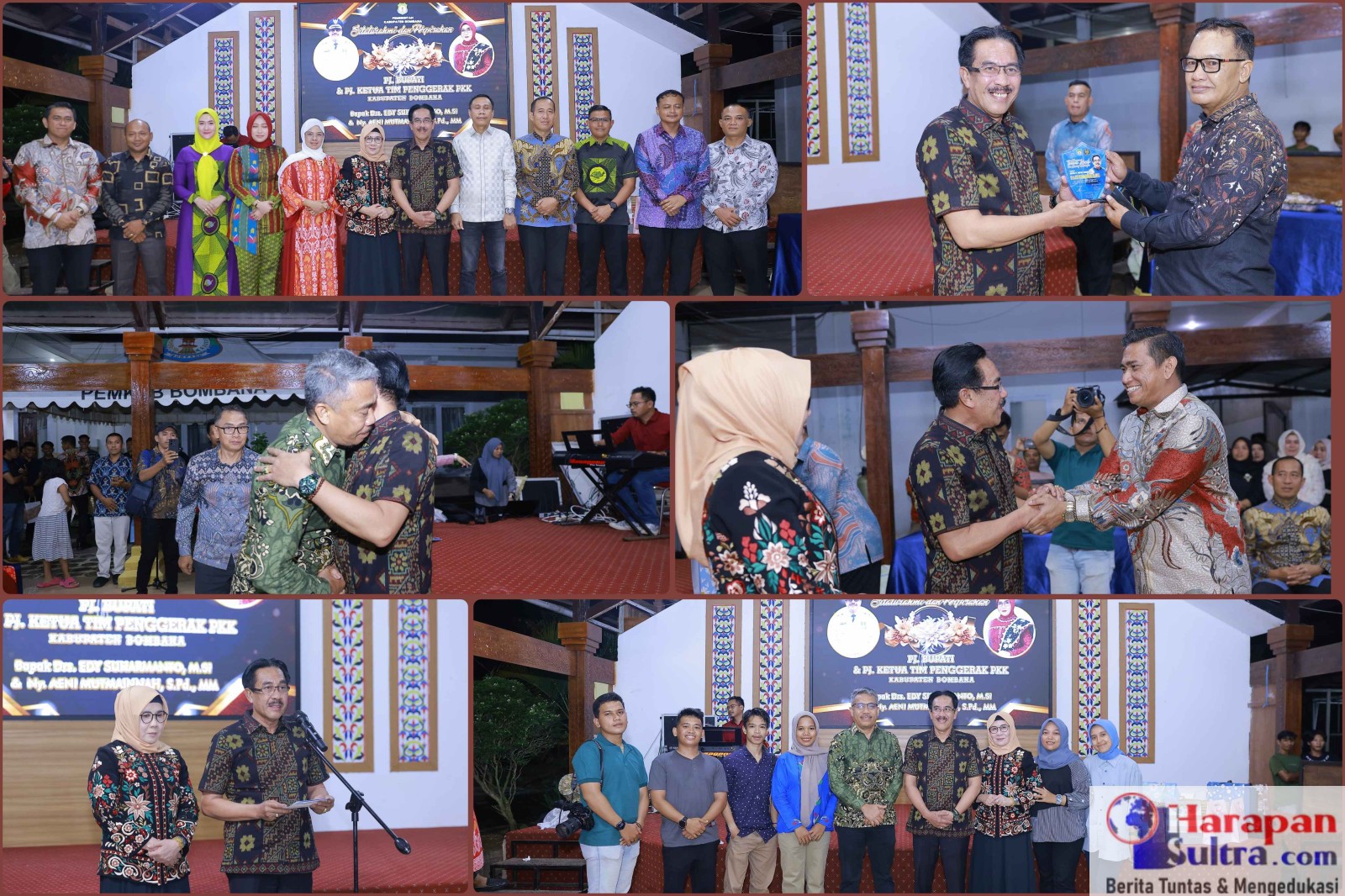 Silaturahmi dan perpisahan Pj. Bupati Bombana