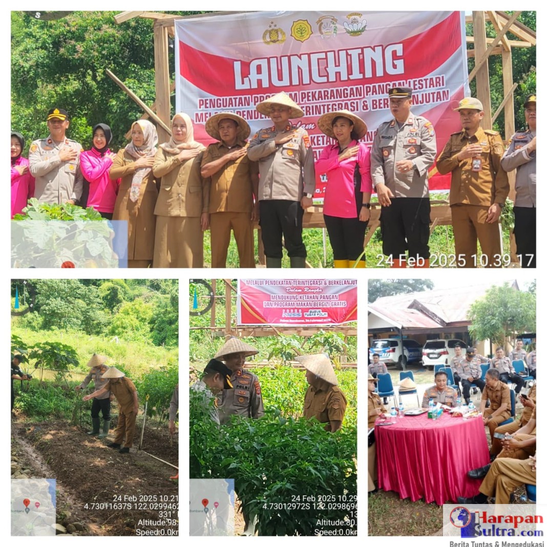 Peluncuran program Pekarangan Pangan Lestari (P2L) Peluncuran program Pekarangan Pangan Lestari (P2L)