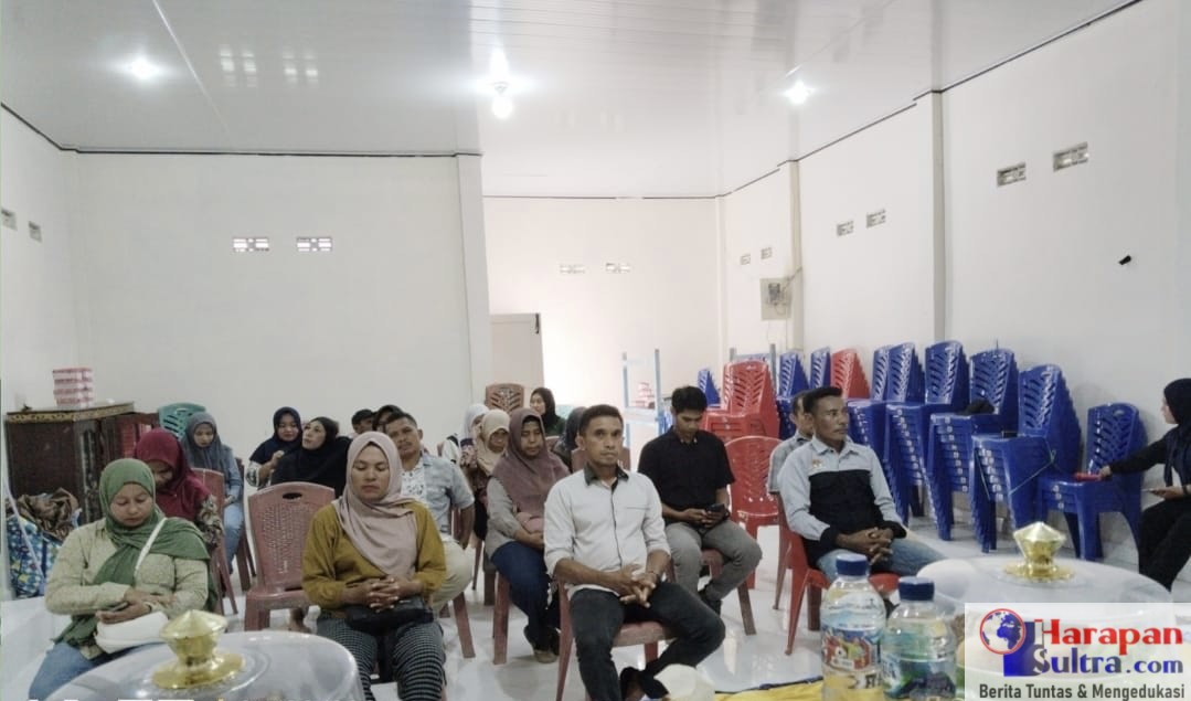 Peserta Musyawarah Desa Tapuahi juga diberikan pemahaman terkait BUMDes serta sosialisasi Permendes 03/2025 oleh Dinas PMD dan Pendamping Desa Kabupaten