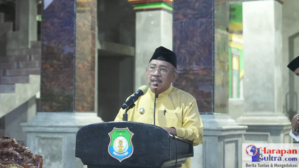 Bupati Bombana saat buka bersama di Kecamatan Rarowatu Utara Bupati Bombana saat buka bersama di Kecamatan Rarowatu Utara