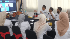 DPPKB Kabupaten Bombana bersama lintas sektor mengikuti Zoom Meeting Gerak Bersama untuk 1000 HPK guna memperkuat pengasuhan keluarga dan mempercepat penurunan stunting di Bombana.