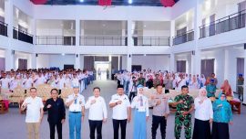 Bupati Bombana Burhanuddin resmi membuka seleksi Paskibraka Kabupaten Bombana 2026 di Aula Tanduale. Seleksi diikuti 194 siswa SMA, SMK, dan MA dengan tahapan ketat untuk membentuk generasi muda berkarakter dan nasionalis.
