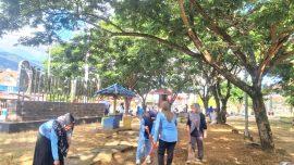 DPMD Kabupaten Bombana rutin menggelar kerja bakti di kawasan RTH Rumbia untuk mendukung program Berani Bersih Wonuaku dan Gerakan Indonesia ASRI demi menciptakan lingkungan yang bersih, sehat, dan nyaman.